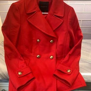 Talbots red jacket size 4